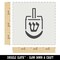 Dreidel Dreidl Jewish Hanukkah Wall Cookie DIY Craft Reusable Stencil